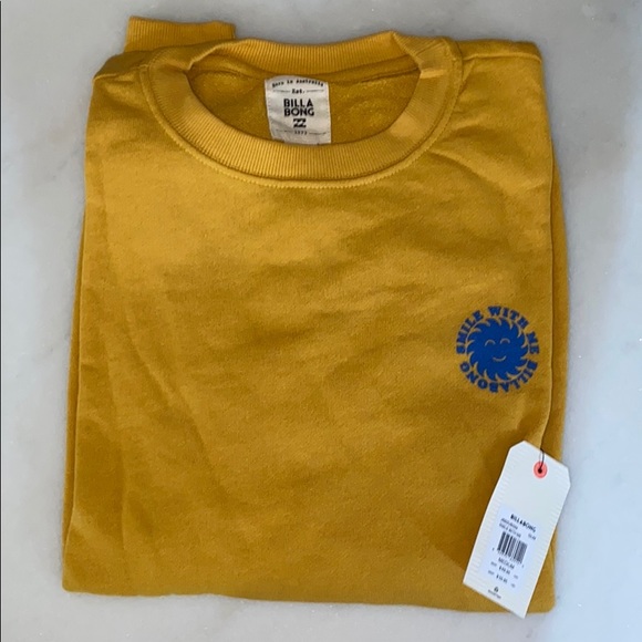🔥Billabong Smile With Me Sweatshirt NWT - Picture 5 of 5